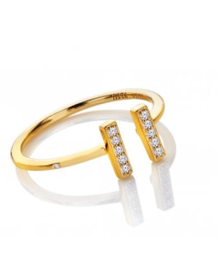 Hot Diamonds X GE T-Bar Ring