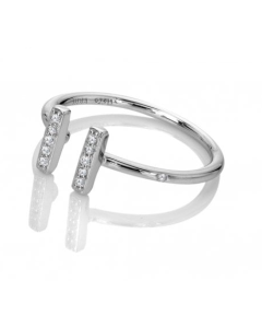 Hot Diamonds Silver T-Bar Ring