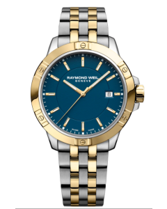 Raymond Weil Gents Tango Classic Two- Tone Blue Dial