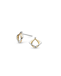 Kit Heath Alicia Golden Petite Stud Earrings