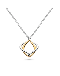 Kit Heath Alicia Golden Silver/GP Petite Necklace