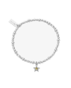  ChloBo Sterling Silver November Birthstone Bracelet