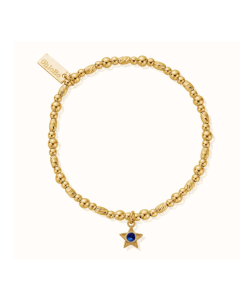 ChloBo December Birthstone Bracelet - 18ct Gold Plated