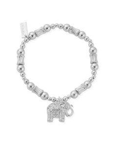 Chlobo Corrugated Twist Sacred Elephant Bracelet