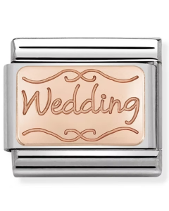 Nomination Classic Rose Gold Wedding Charm Link