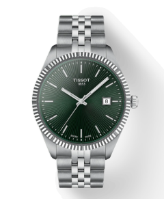 Tissot Ballade 40mm gents watch green dial