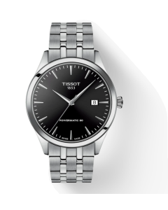 Tissot Classic Dream 40mm black dial on bracelet