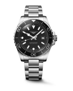 Longines Men's Hydroconquest Black 42mm Quartz Watch