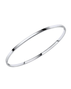Silver Plain 3mm Bangle
