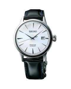 Seiko Presage Automatic Leather Strap Mens Watch SRPB43J1