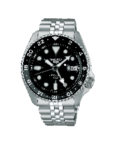 Seiko 5 Sports SKX GMT Bi-Colour Green