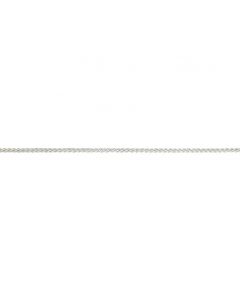 Curteis Silver Spiga 25 18"/45cm Chain