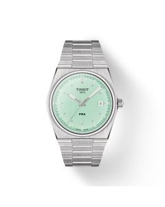 Tissot 40mm PRX Quartz Mint Green T1374101109101 