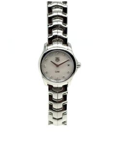 TAG HEUER LINK ladies stainless steel quartz watch Ref; WJF1414