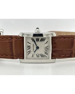 Cartier Tank Francaise 18ct White Gold  ref; 2403