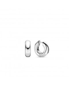Ti Sento Sterling Silver Chunky Hoop Earrings 7909SI