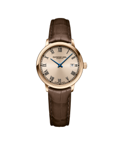 Raymond Weil Ladies Toccata With Rose Dial and Brown Strap
