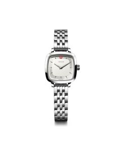 Wenger Ladies Vintage Classic With White Dial on Stainless Steel Strap 
