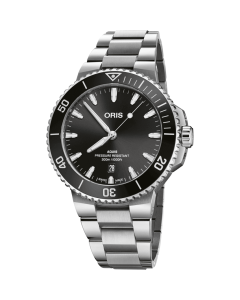 Oris Gents Aquis Date Black Dial 41.5mm Automatic Watch