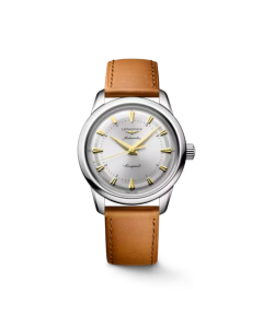 Longines Mens Conquest Heritage with White Dial