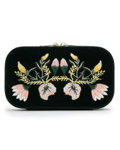 Wolf Zoe Travel Zip Case - Forest Green 393312