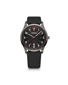 Wenger Mens City Sport With Black Dial and Black Strap