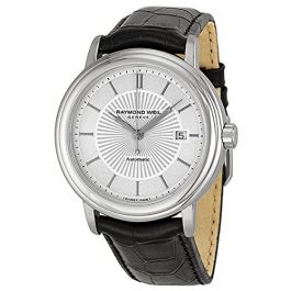 Raymond Weil Mens Maestro Silver Dial Automatic WatchA 2847 STC 30001