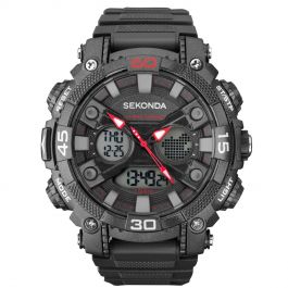 Sekonda gents analogue digital watch hot sale