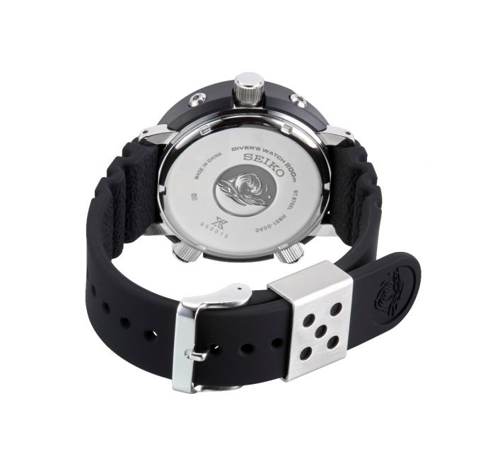 Seiko Arnie Prospex Analogue Digital 48mm Solar Dive Watch SNJ025P1