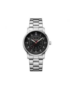 Wenger Stainless steel 42mm Quartz Movement Watch with a Minimalist Look