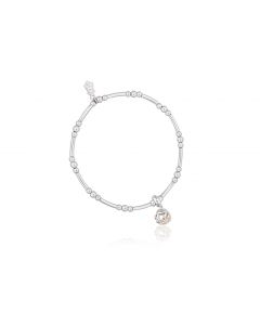 Clogau Tree of Life Pearl Affinity Bead Bracelet 17-18cm 3SBBR16