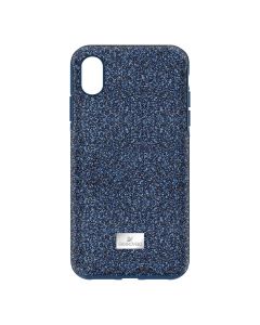Swarovski High Smartphone Case With Bumper, iPhone XS Max, Blue 5449136