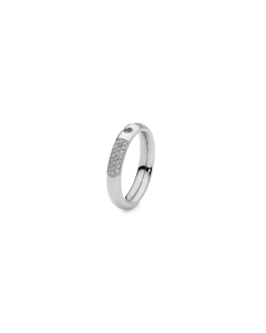 Qudo Famosa Stainless Steel Deluxe Ring - 626659