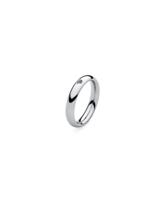 Qudo Steel Famosa Ring Size S 17.2mm