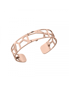 Les Georgettes 14mm Rose Gold Plated Girafe Bangle