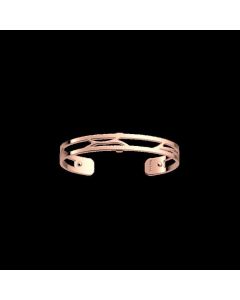Les Georgettes Écorces Bracelet 8 mm Rose Gold Finish