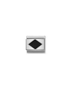 Nomination 330202/10 Composable Women's Charm Diamond-Shaped Enamel on Stainless Steel