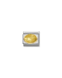 Nomination Cashmere Faceted Yellow Jade Charm 030515/09