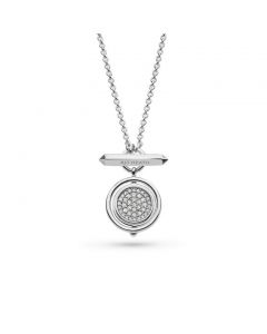 Kit Heath Revival Eclipse Lux Pavé Spinner Necklace