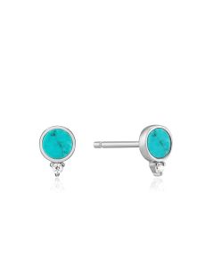 Ania Haie Silver Turquoise Stud Earrings E022-01H