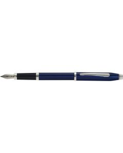 Cross Century II Translucent Blue Lacquer Fountain Pen AT0086-103MS