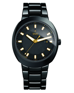 Rado Mens D-Star Ceramic Automatic Black Bracelet Watch R15609162