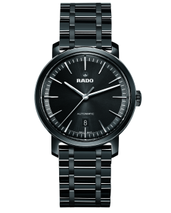 Rado Mens Diamaster Ceramic Black Dial Bracelet Watch R14073182