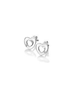 Hot Diamonds Diamond Amulet Heart Earrings DE616