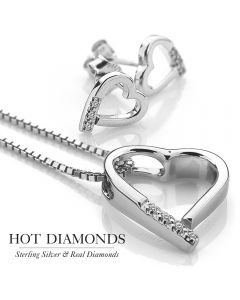 Hot Diamonds Memories Silver Earrings