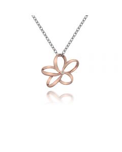 Hot Diamonds DP612 Ladies Paradise Rose Gold Plated Necklace