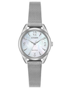 Citizen Eco-Drive Ladies Mother Of Pearl Watch EM0680-53D