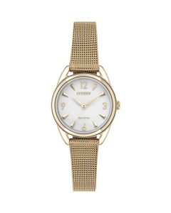 Citizen Ladies  Eco-drive Silhouette Stainless Steel Watch EM0683-55A