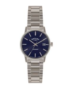 Rotary Mens Avenger Blue Dial Stainless Steel Watch GB02874/05