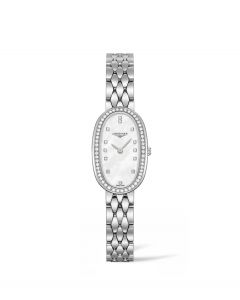 Longines Ladies Diamond Symphonette 18mm Stainless Steel Watch L2.305.0.87.6